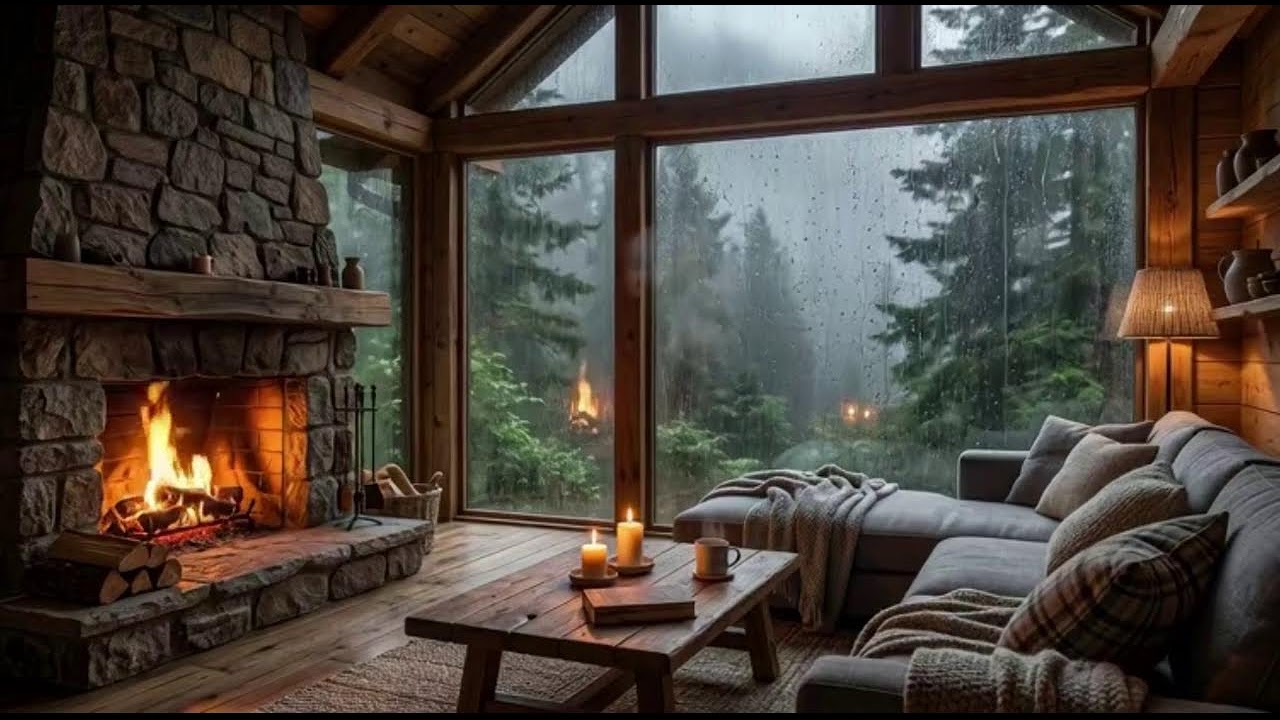 Gentle Rain Sounds with Soothing Music – Relax Your Mind and Sleep Better