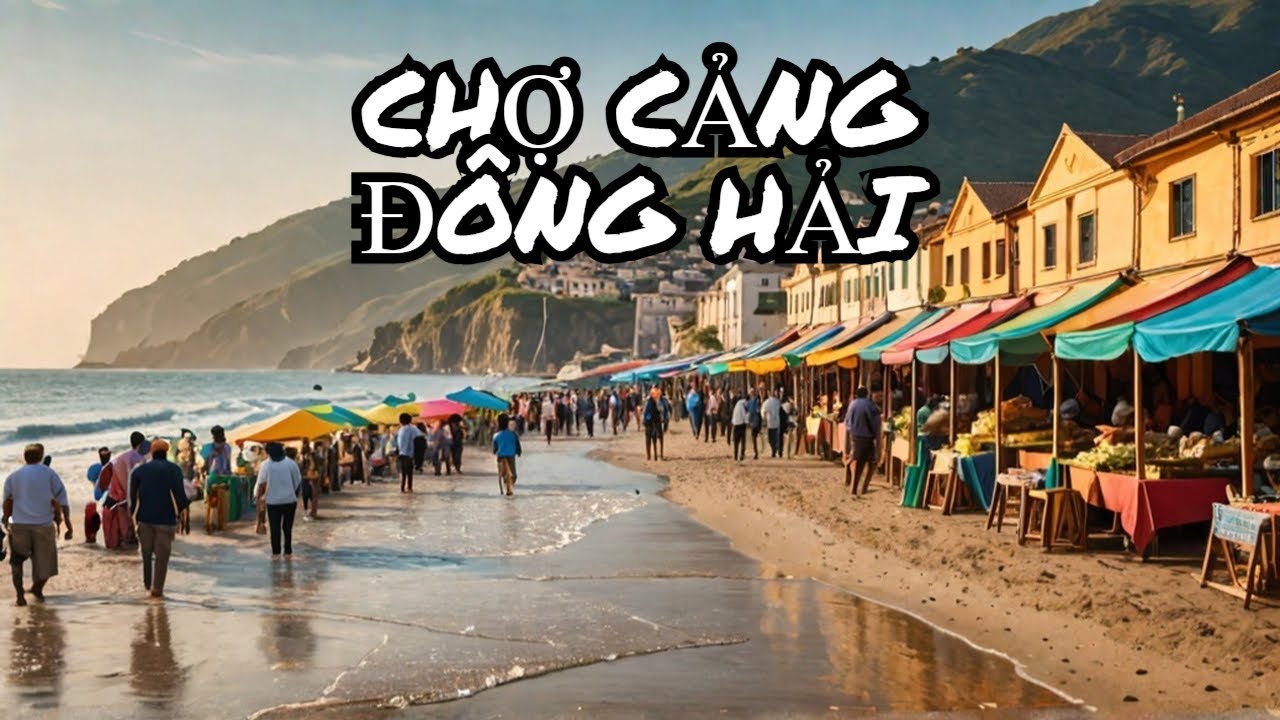 Ngắm Chợ Cảng Đông Hải – Cầu Tân Thành Ninh Thuận  Ký ức Ninh Thuận
