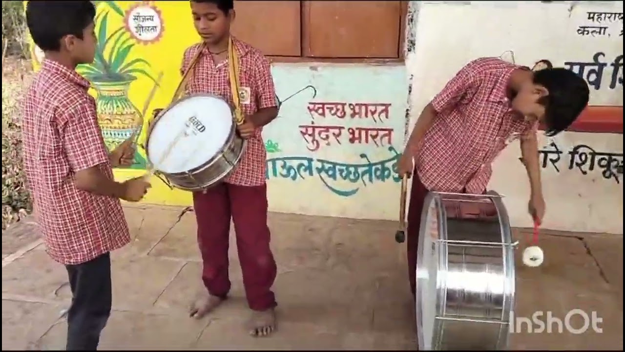 तयारी प्रजासत्ताकदिनाची, जि. प. शाळा लोणी, ता. खंडाळा, जि. सातारा