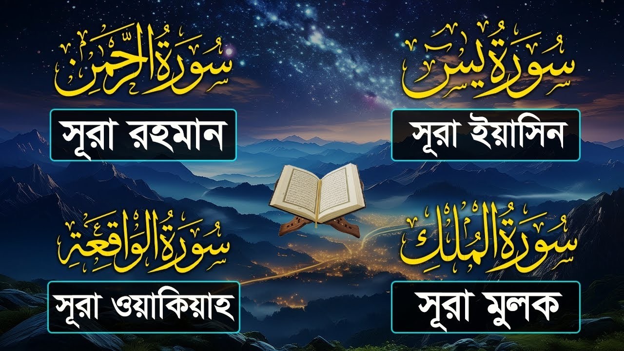 সবচেয়ে সেরা তিলাওয়াত ►সূরা ইয়াসিন ►সুরা রহমান ►সূরা ওয়াকিয়া ►সুরা মূলক | Recited by-ALAA Yaseer