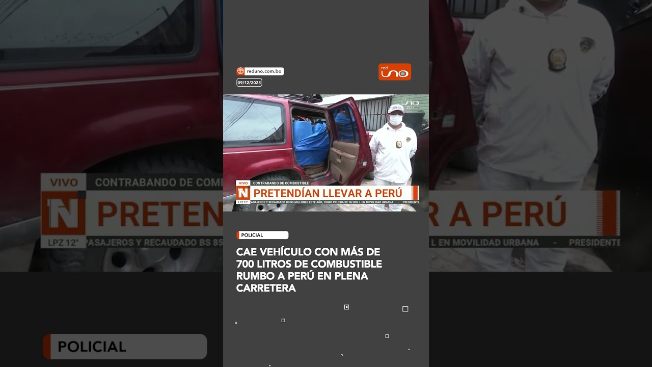 Cae veh&iacute;culo con m&aacute;s de 700 litros de combustible rumbo a Per&uacute; en plena carretera