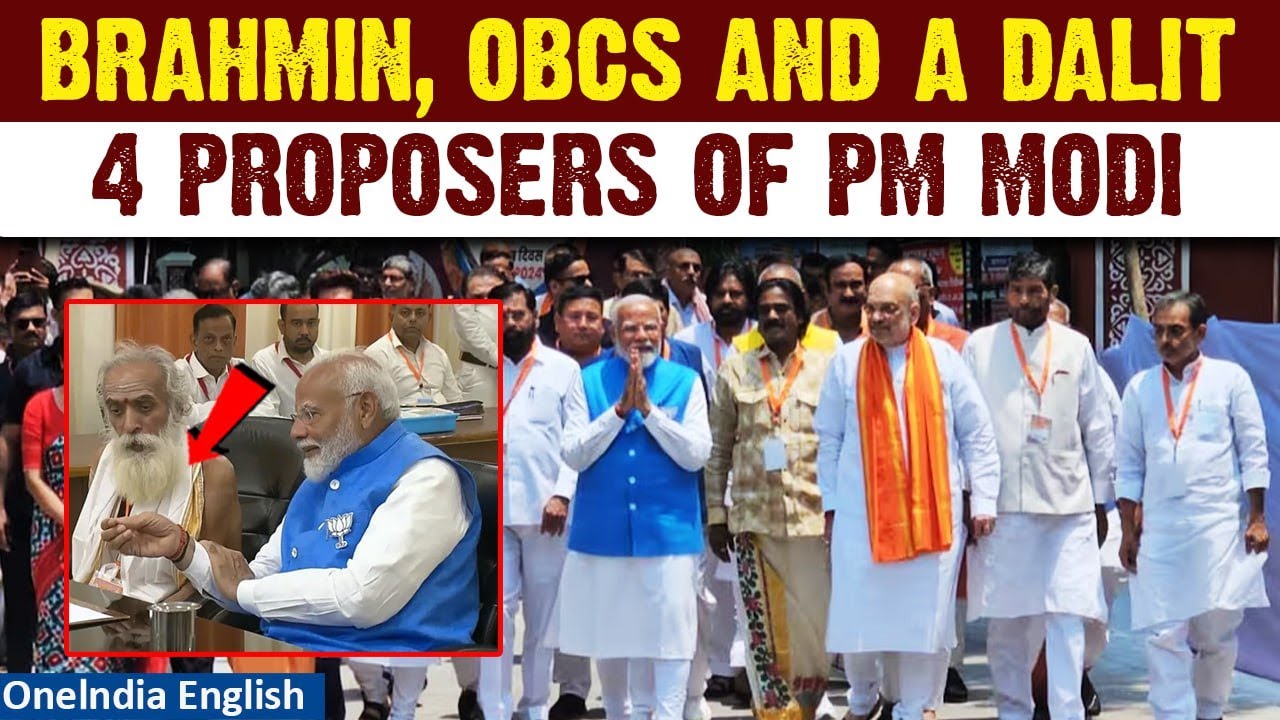 Varanasi: Why PM Modi Accompanied a Ram Mandir Pandit as Filed His Nomination? Banaras | Elections