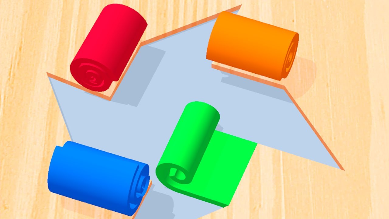 Color Roll 3D - All Levels Gameplay Android, iOS