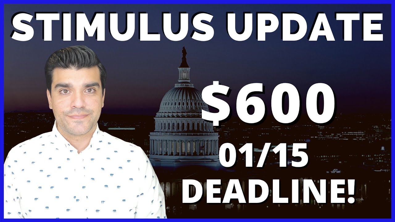 Second Stimulus Check Update (Stimulus Check 2): $600 IRS Check Deadline SSA, SSDI, SSI, Non-Filers