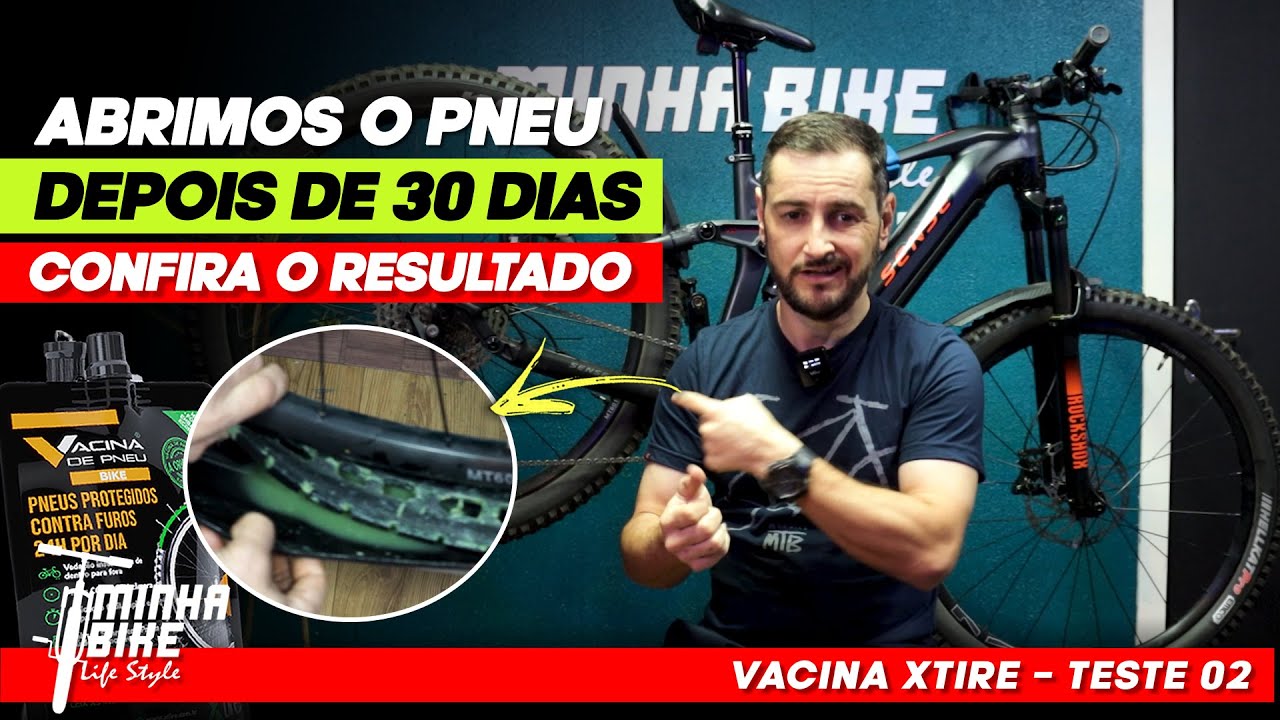 TESTE DE DURABILIDADE DA VACINA XTIRE APÓS 30 DIAS DE USO NA BIKE - Minha Bike Life Style