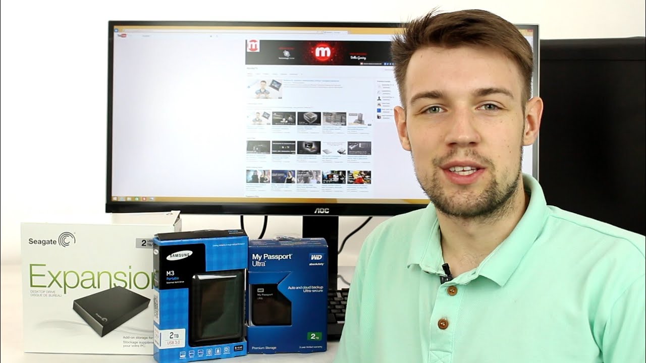 Test 2TB dysk&oacute;w zewnętrznych | WD, Samsung, Seagate