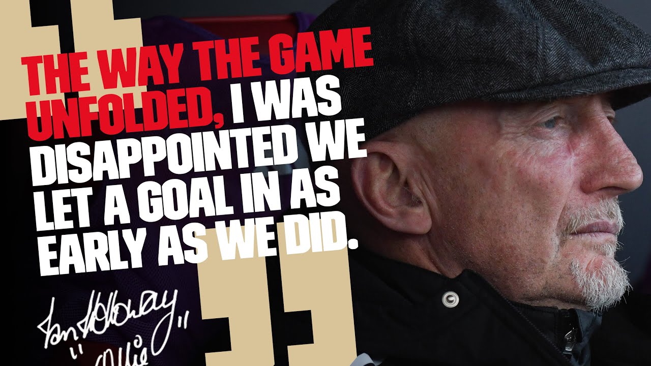 Ian Holloway on victory in the Emirates FA Cup against Rotherham United