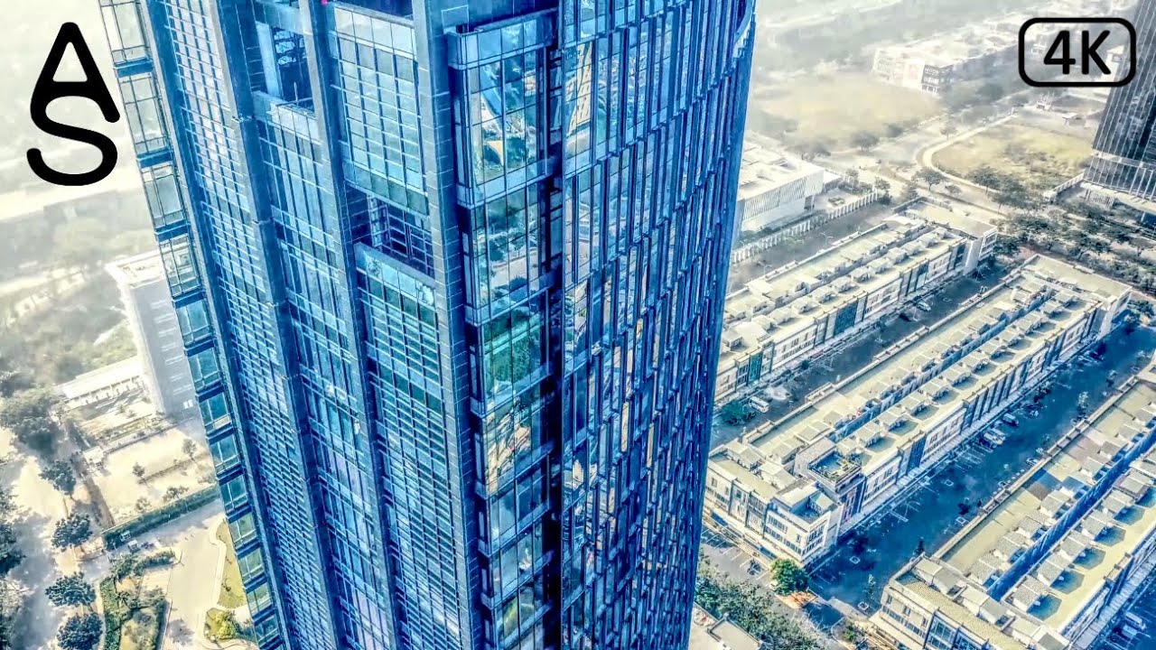 Amazing Skyscrapers [4K] &bull; Ambience, Meditation Music, Relaxation With Incredible City Views