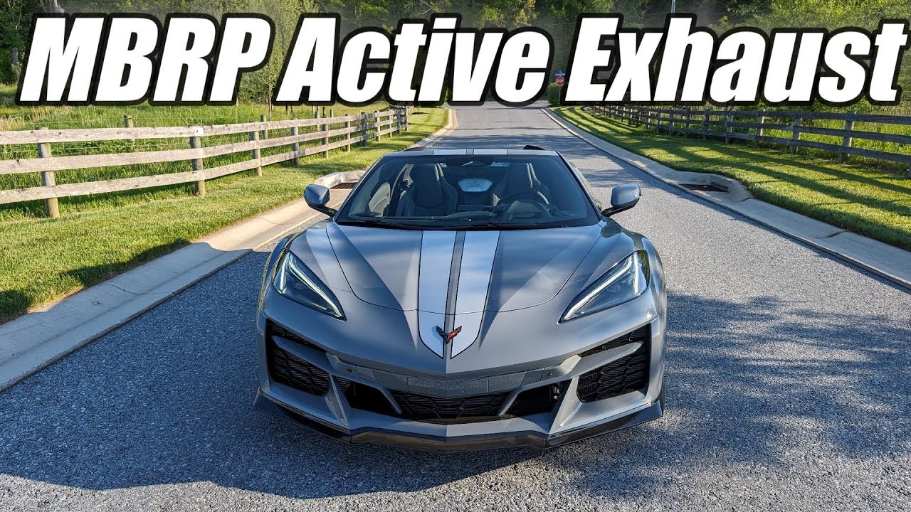 My C8 Corvette E-Ray Gets The New @MBRPexhaust-TV Active Exhaust!