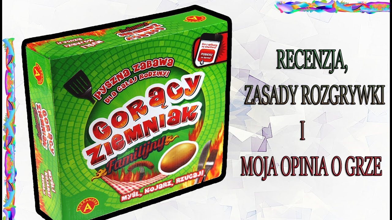 Gorący ziemniak -recenzja i zasady gry planszowej #1