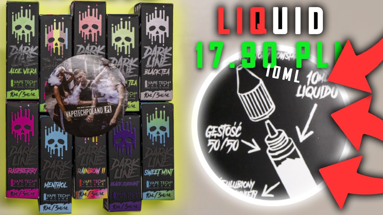 Dark Line Liquid - Przepyszne 10ML Liquidy! | 1/2