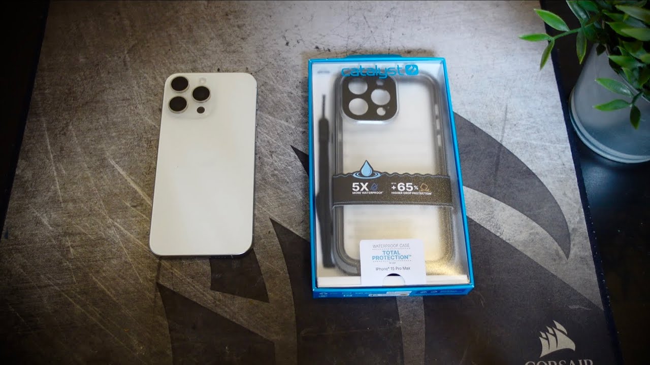 Водонепроницаемый чехол Catalyst для iPhone 15 Pro Max с полной защитой! Просто необходимая вещь!