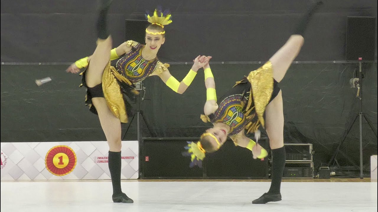 Majorettes 'ZARA' - Racibórz / Mażoretki | duo-trio baton senior | Piekary Śląskie 2023
