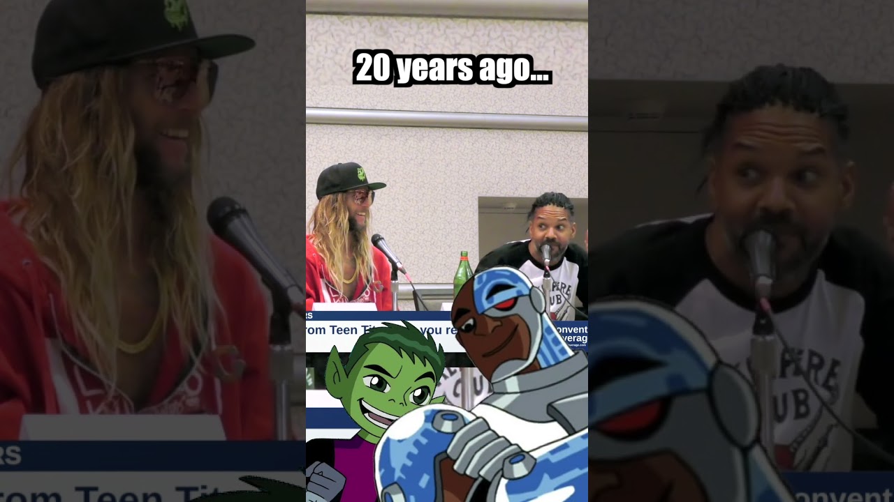 during the first Teen Titans cast recording
