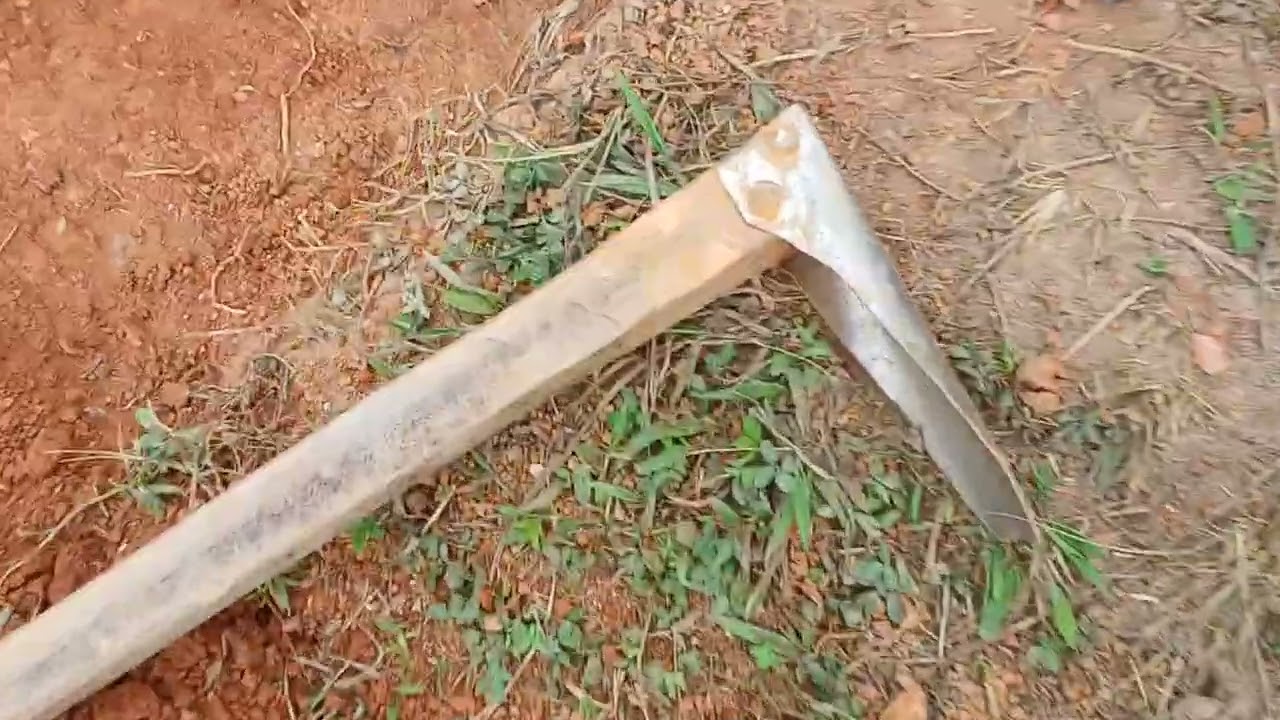 ferramenta especial para cavar valeta de tubulação #poço #cavar #roça