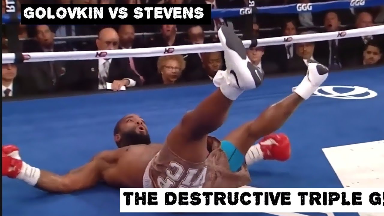 The Destructive Triple G! Gennady Golovkin (Kazakhstan) vs Curtis Stevens (USA) TKO