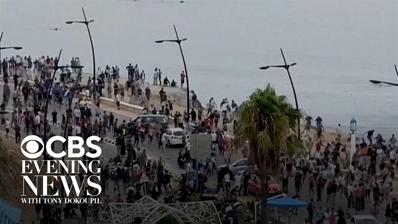60,000 migrants poured into Spain from Morocco, Ceuta's president says, but many already left