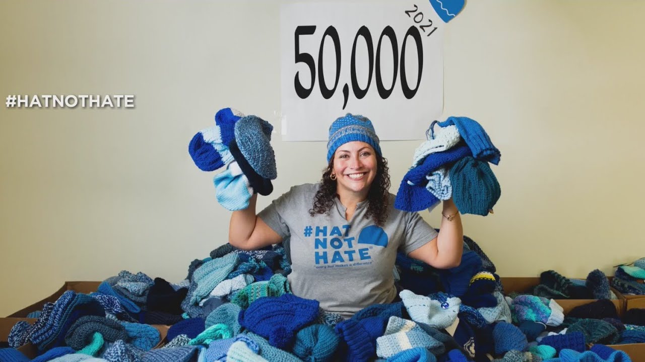 NJ woman stands up to bullying with #HatNotHate campaign