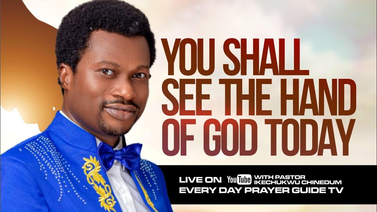 YOU SHALL SEE THE HAND OF GOD TODAY | BLESSED MORNING PRAYER TO START YOUR DAY