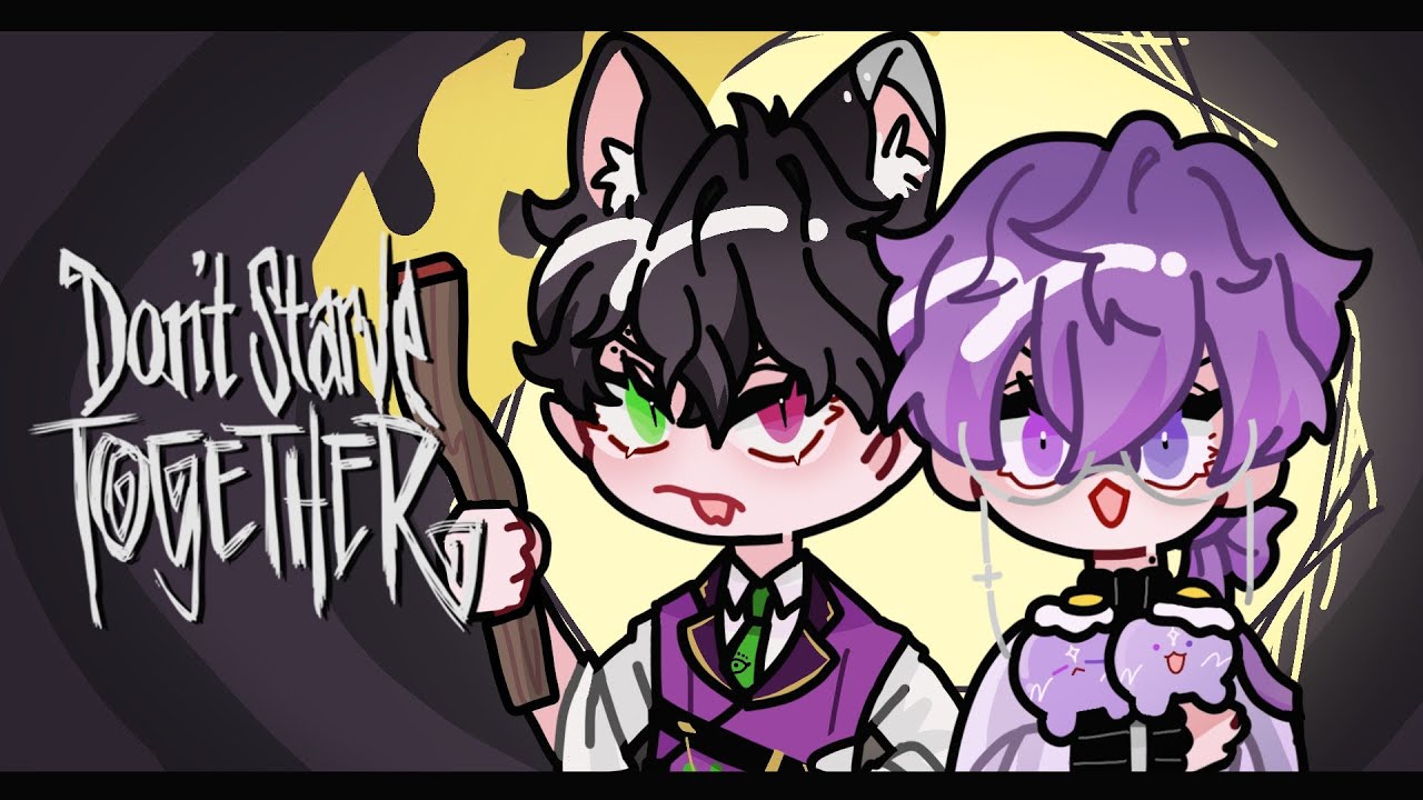 【DON'T STARVE TOGETHER】surviving & spiritualism w/ Nick Nocturne【NIJISANJI EN | Uki Violeta】