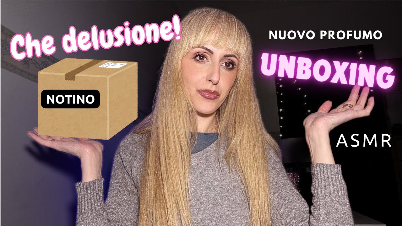 Unboxing NOTINO / FAIL‼️😖e spacchetto  un profumo nuovo📦 ASMR ita🇮🇹