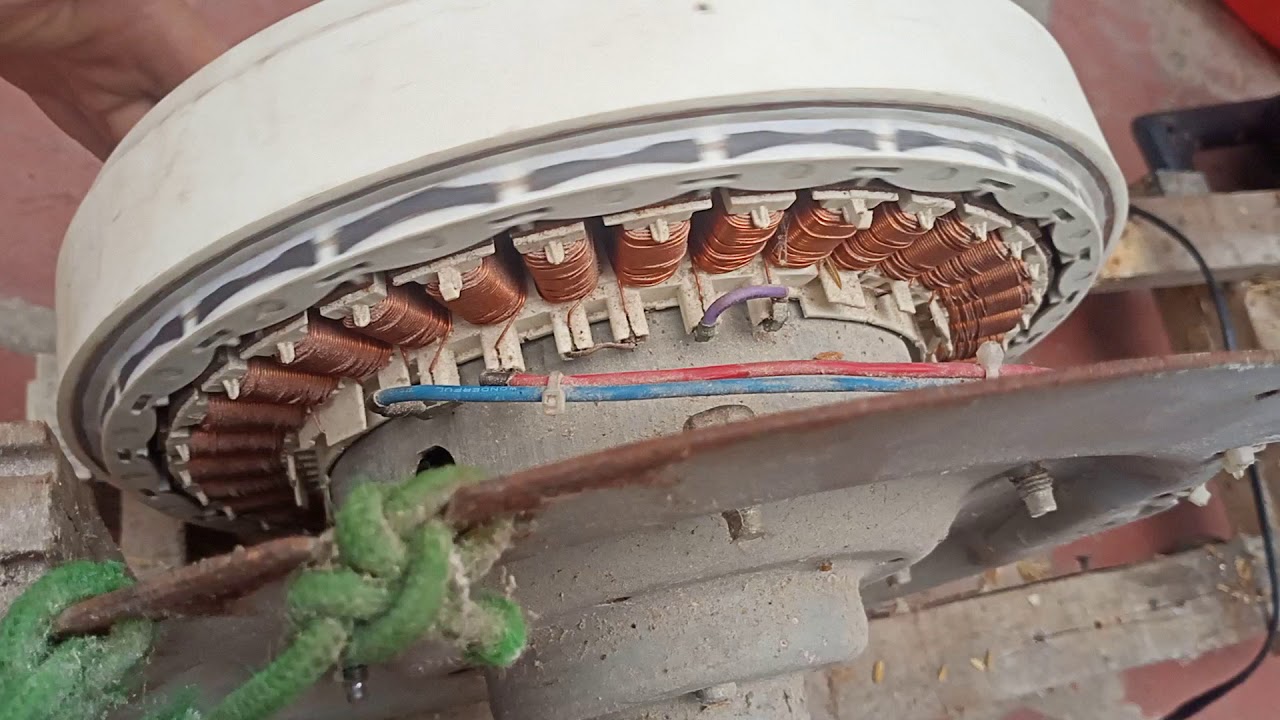 (đã bán)Bán moto máy giặt chế máy phát điện , 