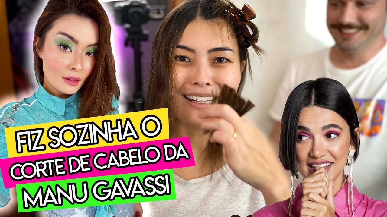 CORTEI MEU CABELO FAZENDO UMA VÍDEO CHAMADA COM MEU CABELEIREIRO 🎉💇🏻‍♀️  RADICALIZEI🤣🎉