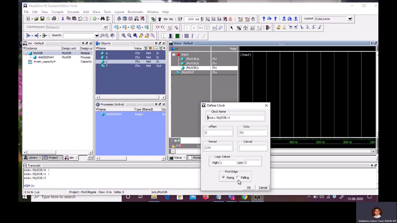 Как использовать ModelSim