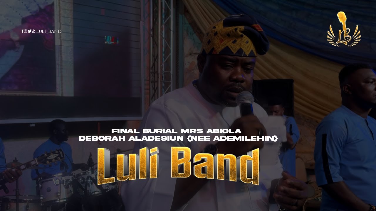 FINAL BURIAL MRS ABIOLA DEBORAH ALADESIUN “Nee Ademilehin” #luliband #jujumusic #burials