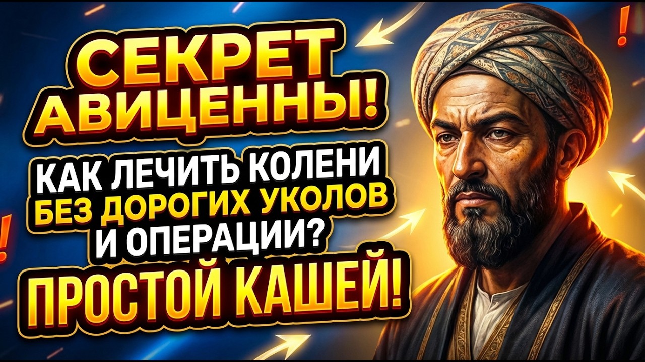 ВСЕГО ОДНА КАША — И СУСТАВЫ КАК В МОЛОДОСТИ! МЕТОД АВИЦЕННЫ