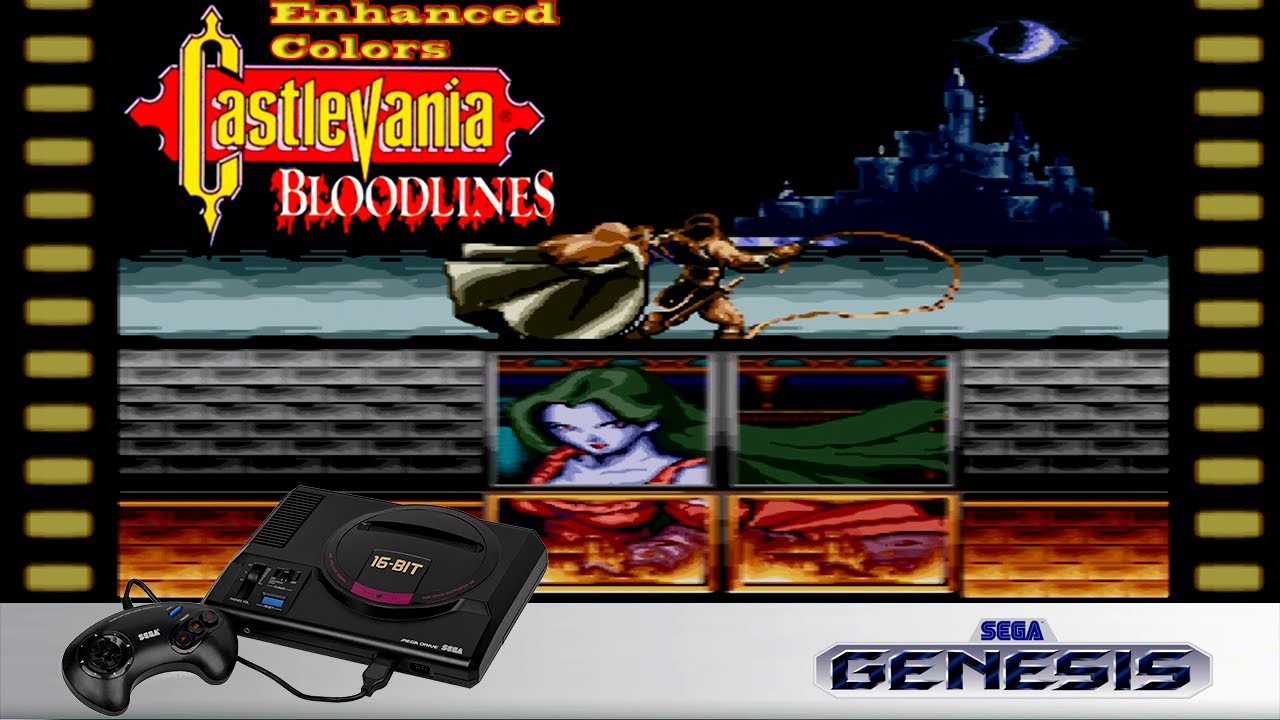Mega Drive - Castlevania Bloodlines (Enhanced Colors by Pyron) - Download Available!