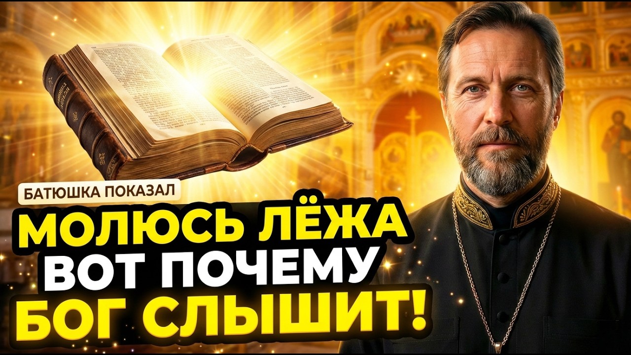 Грех ли молиться в кровати? Ответ, который вернет вам покой.