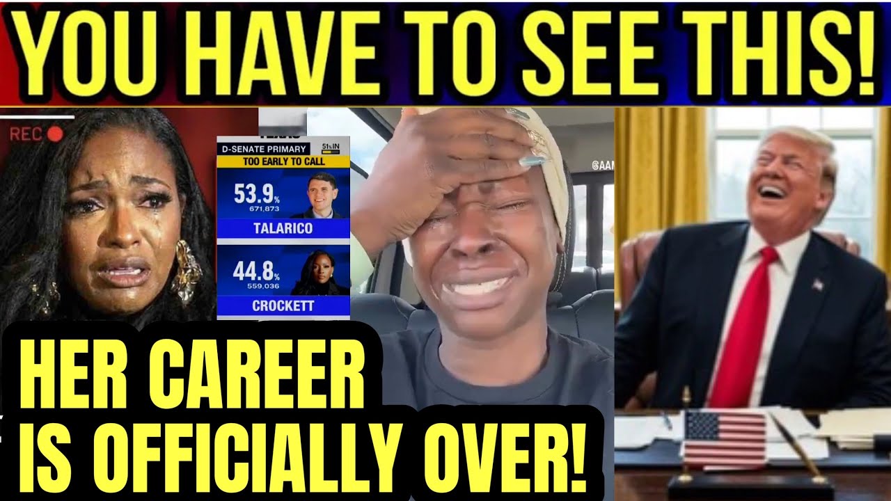 Jasmine Crockett And Her OWN VOTERS BREAK DOWN CRYING RACISM & CHEATING After Election Defeat