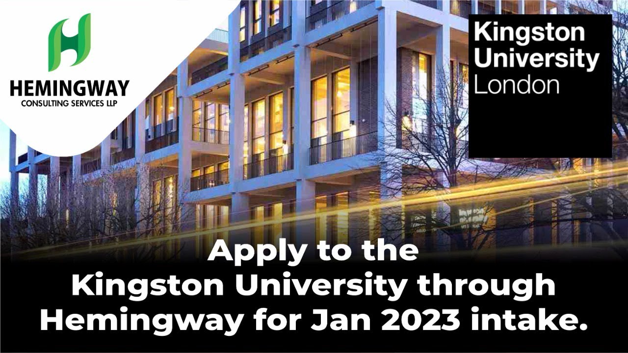 Apply To Kingston University Through Hemingway | #uk #ukuniversity #ukstudy
