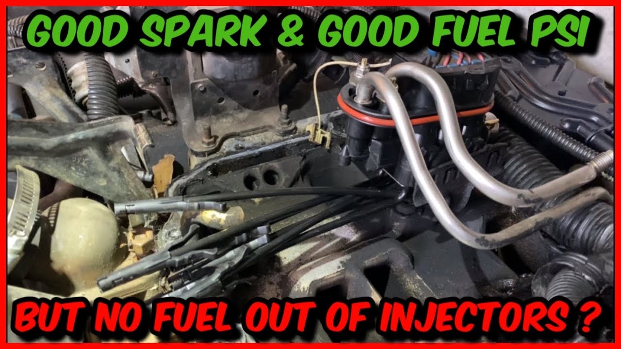 No Start No fuel from Spider fuel Injectors - Good Spark & Fuel Pressure 4.3 Vortec