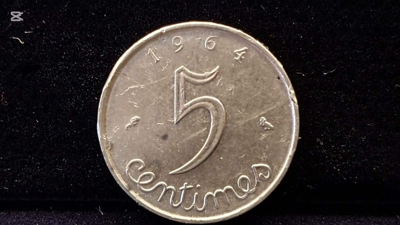 IS IT RARE? 🇫🇷 5 centimes Française 1964 - 5 cents of France 1964