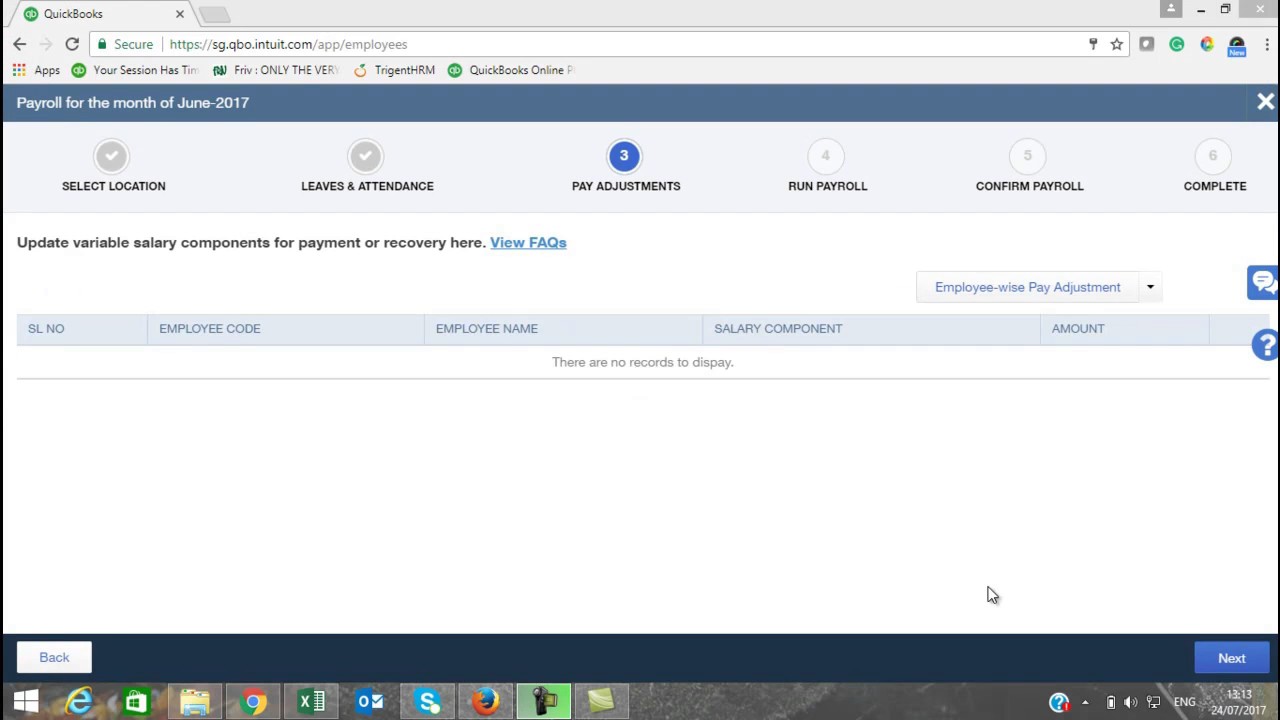 How to Run Payroll for current month in Quickbooks?