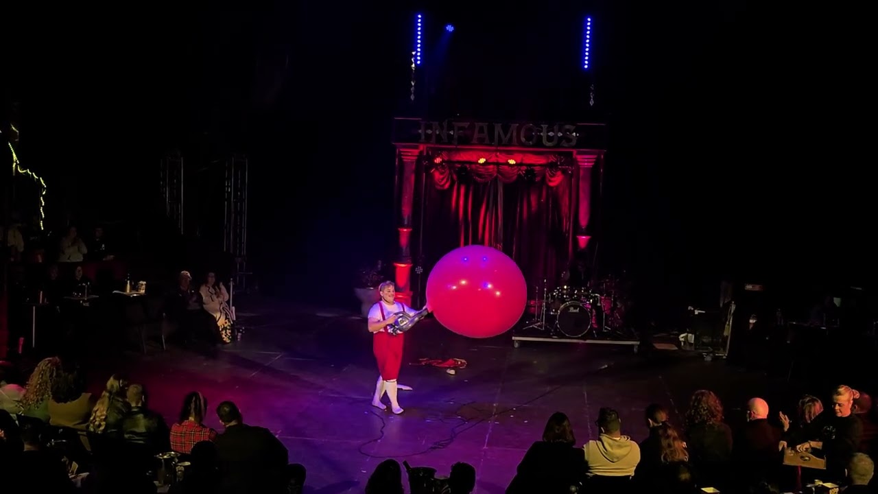 Jojo Infamous Balloon with live drums