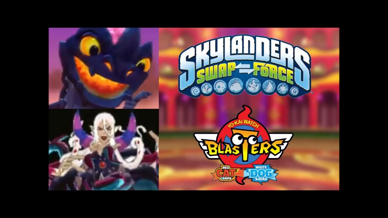 Fire Viper x Vs. Zazel - Skylanders/Yo-kai Watch Mashup