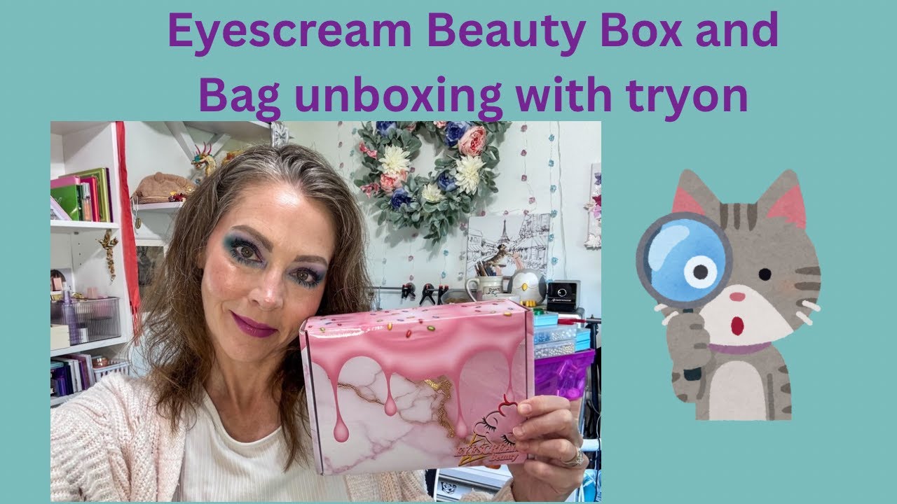 Eyescream Beauty Box and Bag August 2025 unboxing