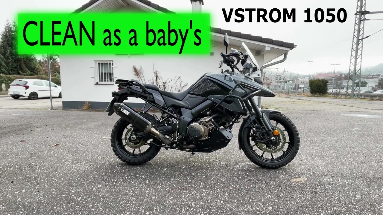 Nothing beats a clean machine! #motorcycle #vstrom #bikelife