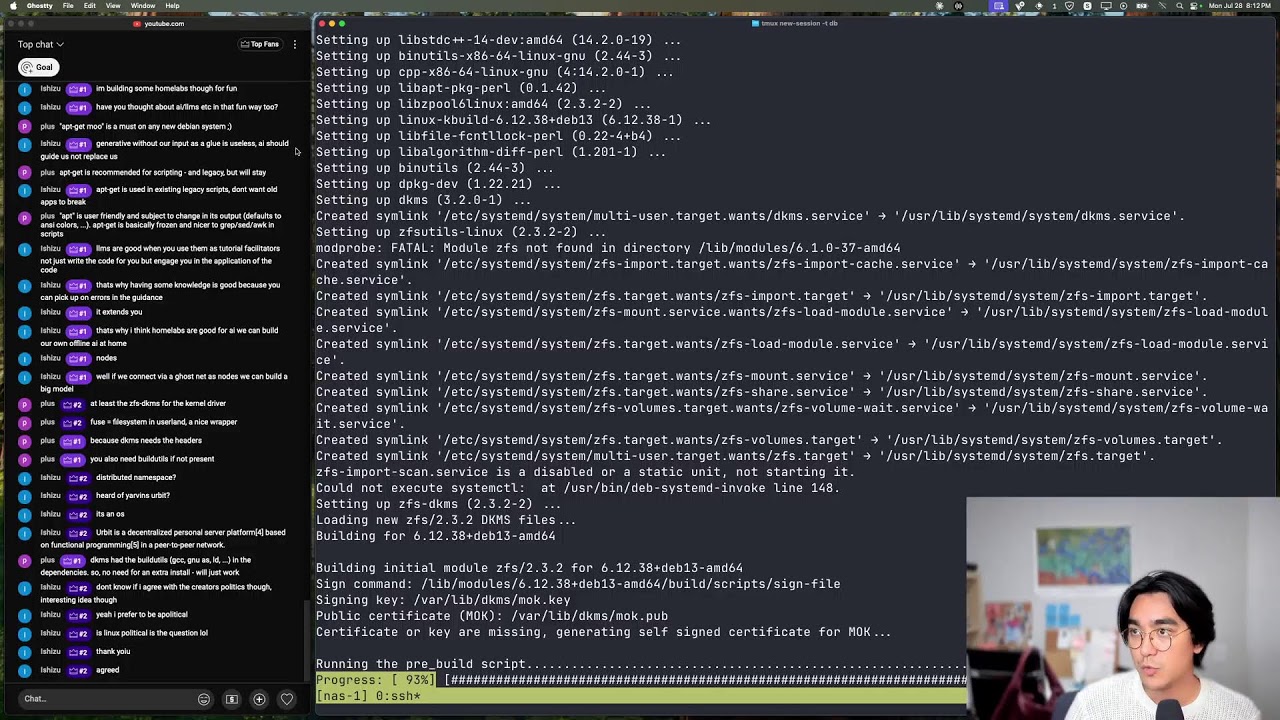 Building a Debian-based NAS with #zfs, #linux #homelab #debian #selfhosted