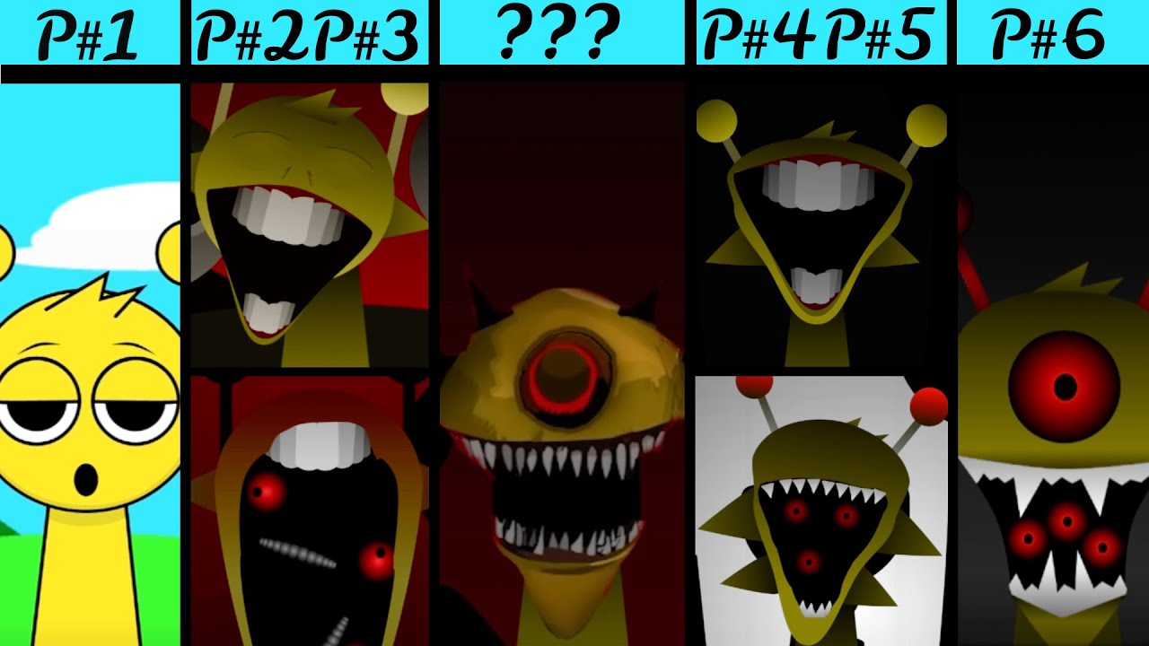 SPRUNKI YELLOW evolution 1 phase vs ???