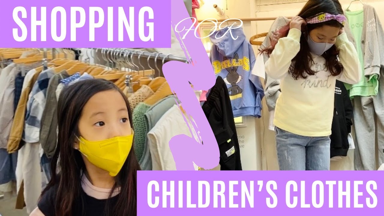 SHOPPING for CHILDREN'S CLOTHES | Tell a Friend