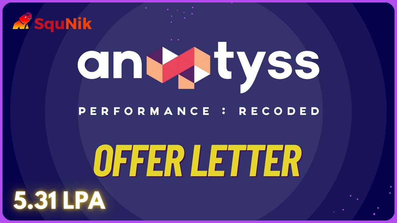 Anaptyss Offer Letter - R2R Analyst