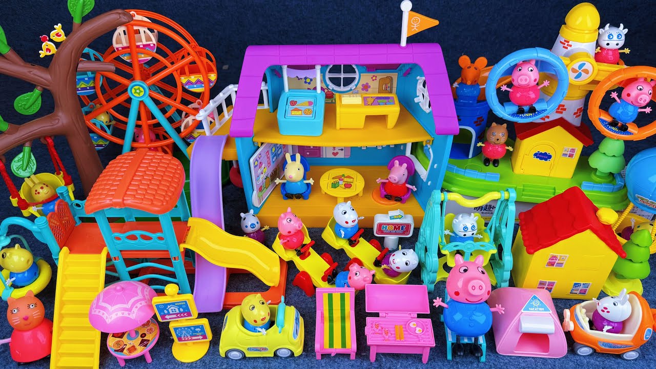 13 Minutes Satisfying with Unboxing Super Cute Peppa Pig Toys Collection ASMR | Review Toys