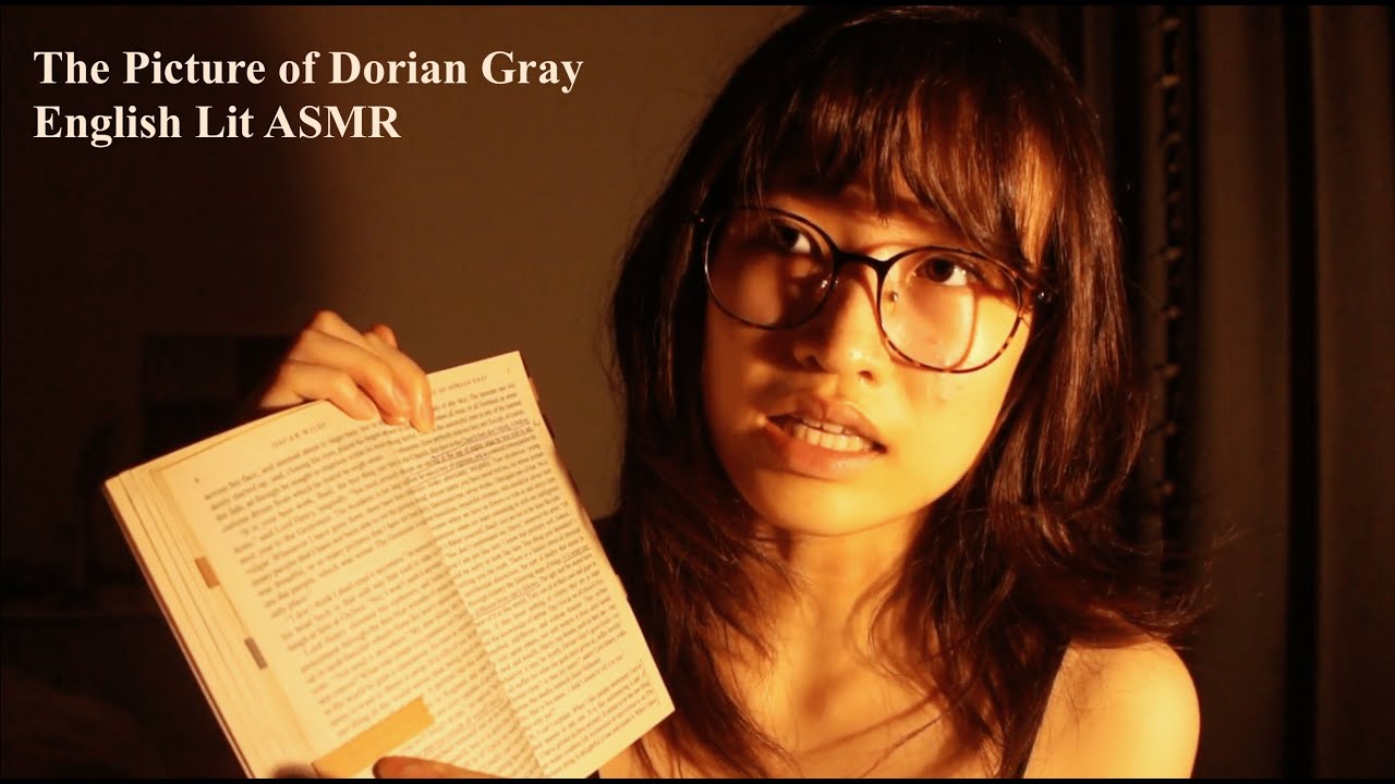 ASMR English Lit Classmate Tells You About Her Dorian Gray Annotations // Soft Spoken, Bookish