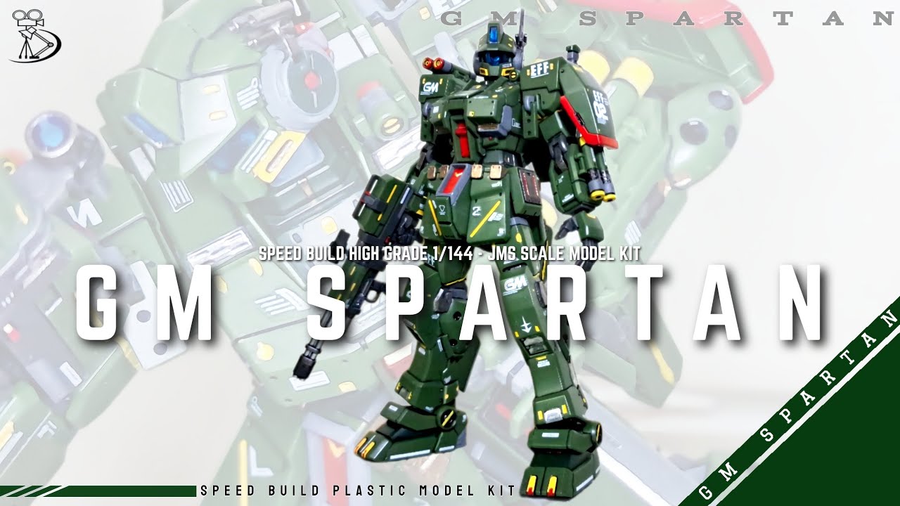 Speed Build | High Grade 1/144 GM Spartan | JMS