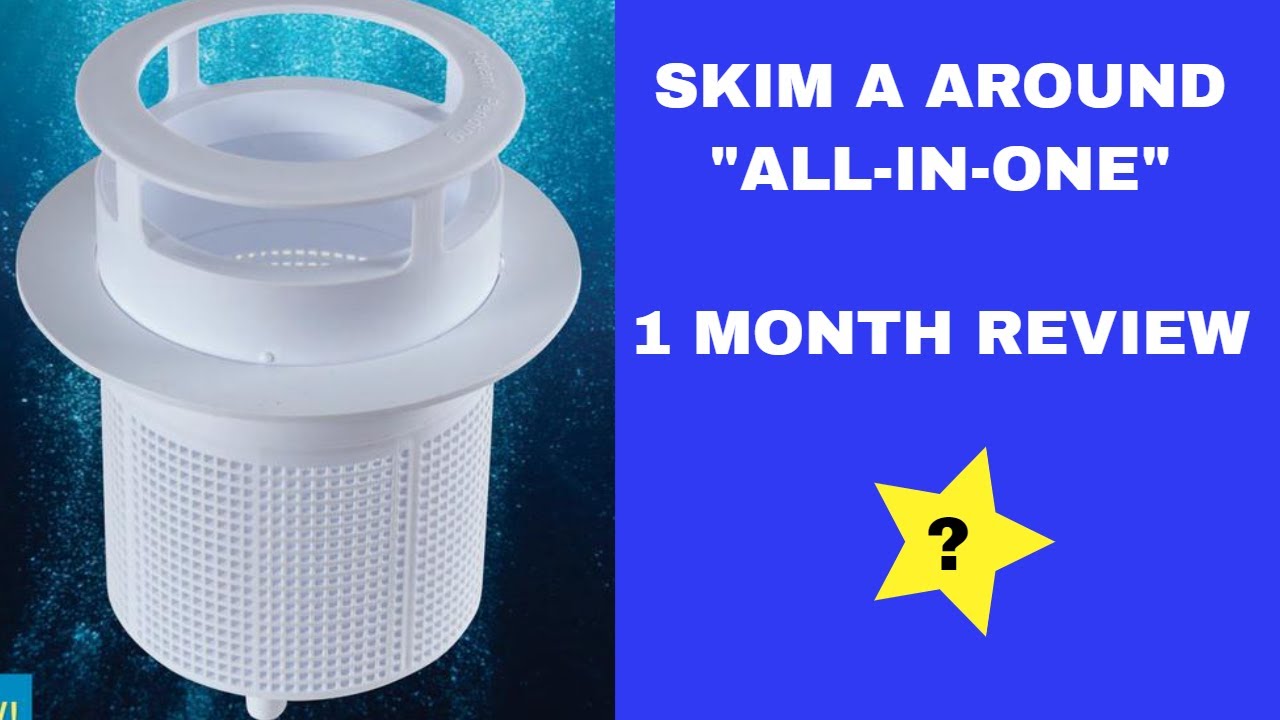 Skim-around all in one pool skimmer
