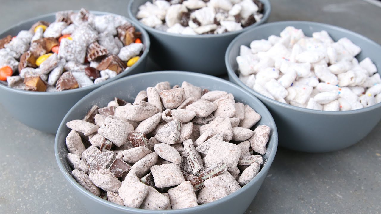 Snack Mix 4 Ways